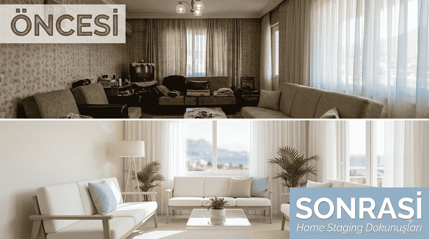 Evinizin Değerini Artıran Düşük Bütçeli 7 Dokunuş (Antalya Pazarına Özel Home Staging Rehberi)