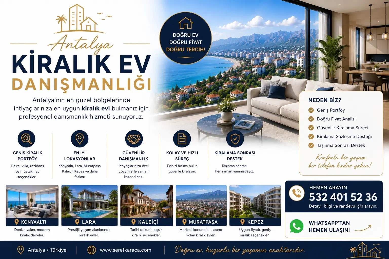 Antalya Kiralık Ev Danışmanlığı