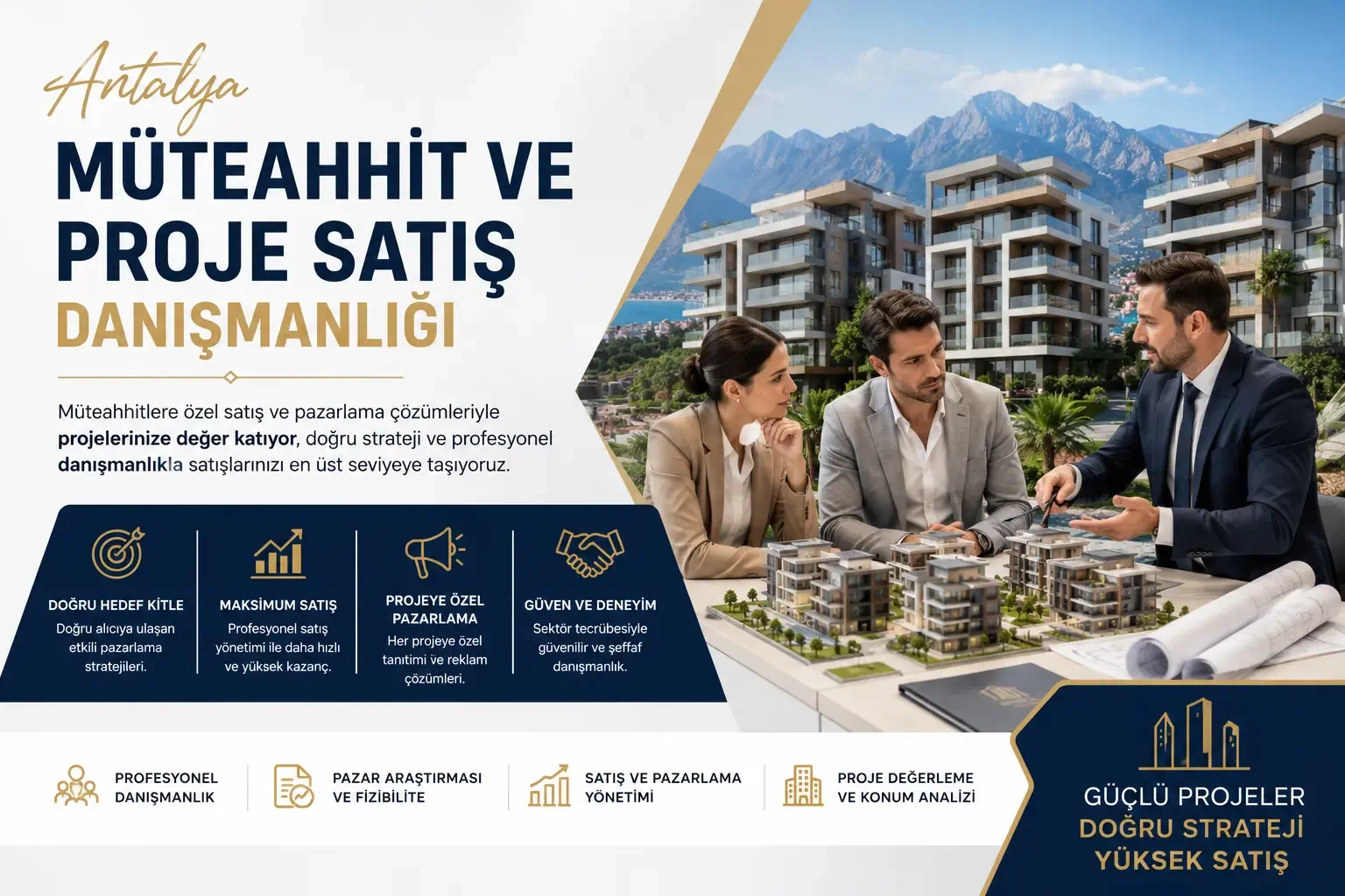 Antalya Müteahhit ve Proje Satış Danışmanlığı