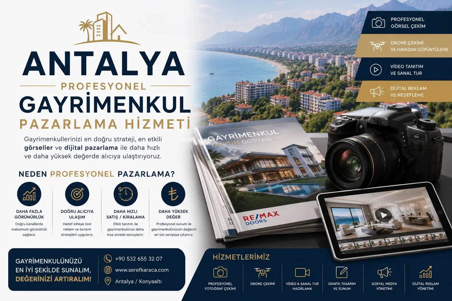 Antalya Profesyonel Gayrimenkul Pazarlama Hizmeti