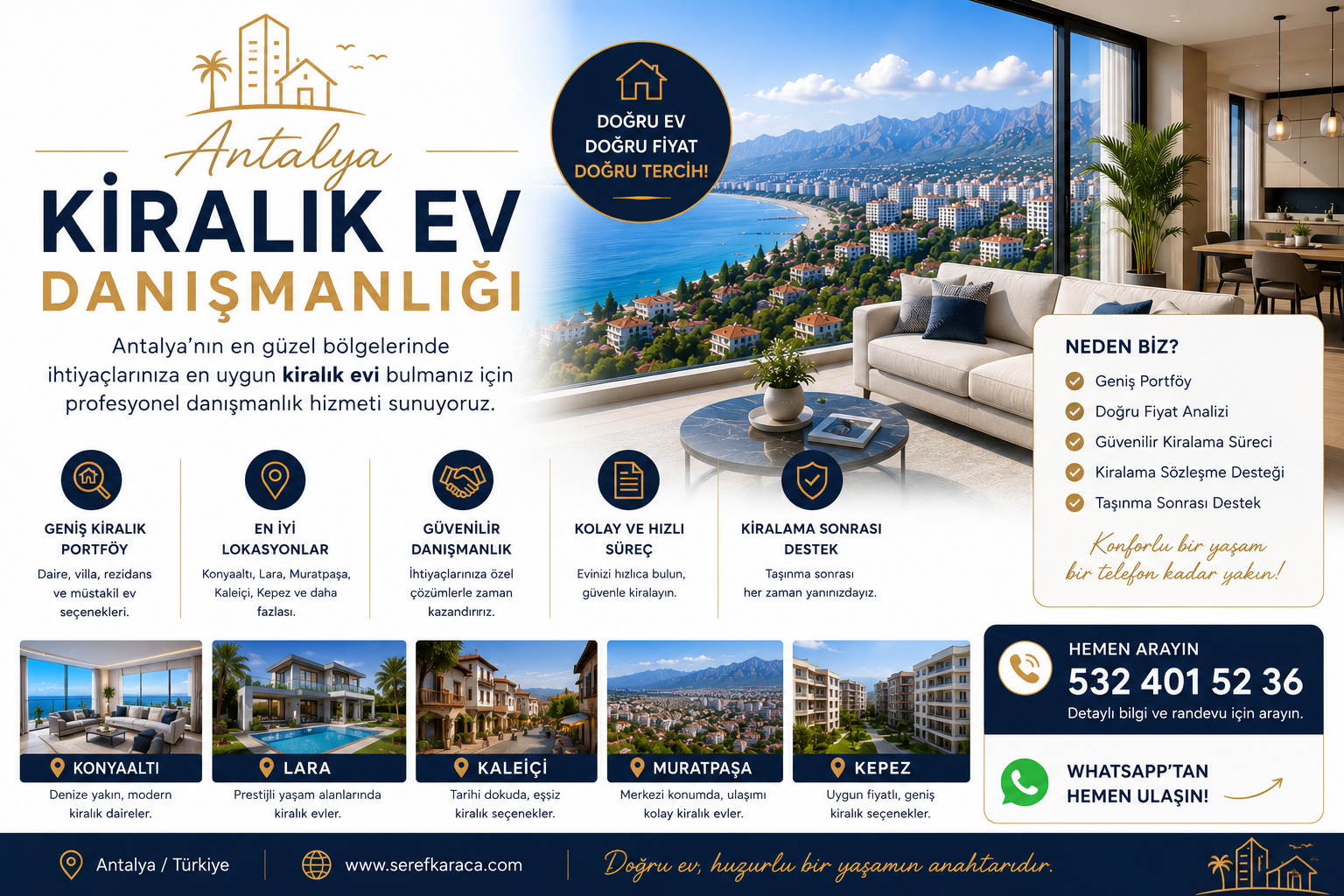 Antalya Kiralık Ev Danışmanlığı