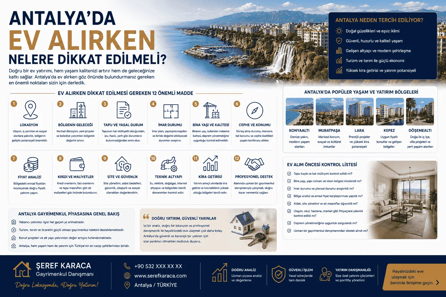 Antalya'da Ev Alırken Nelere Dikkat Edilmeli?