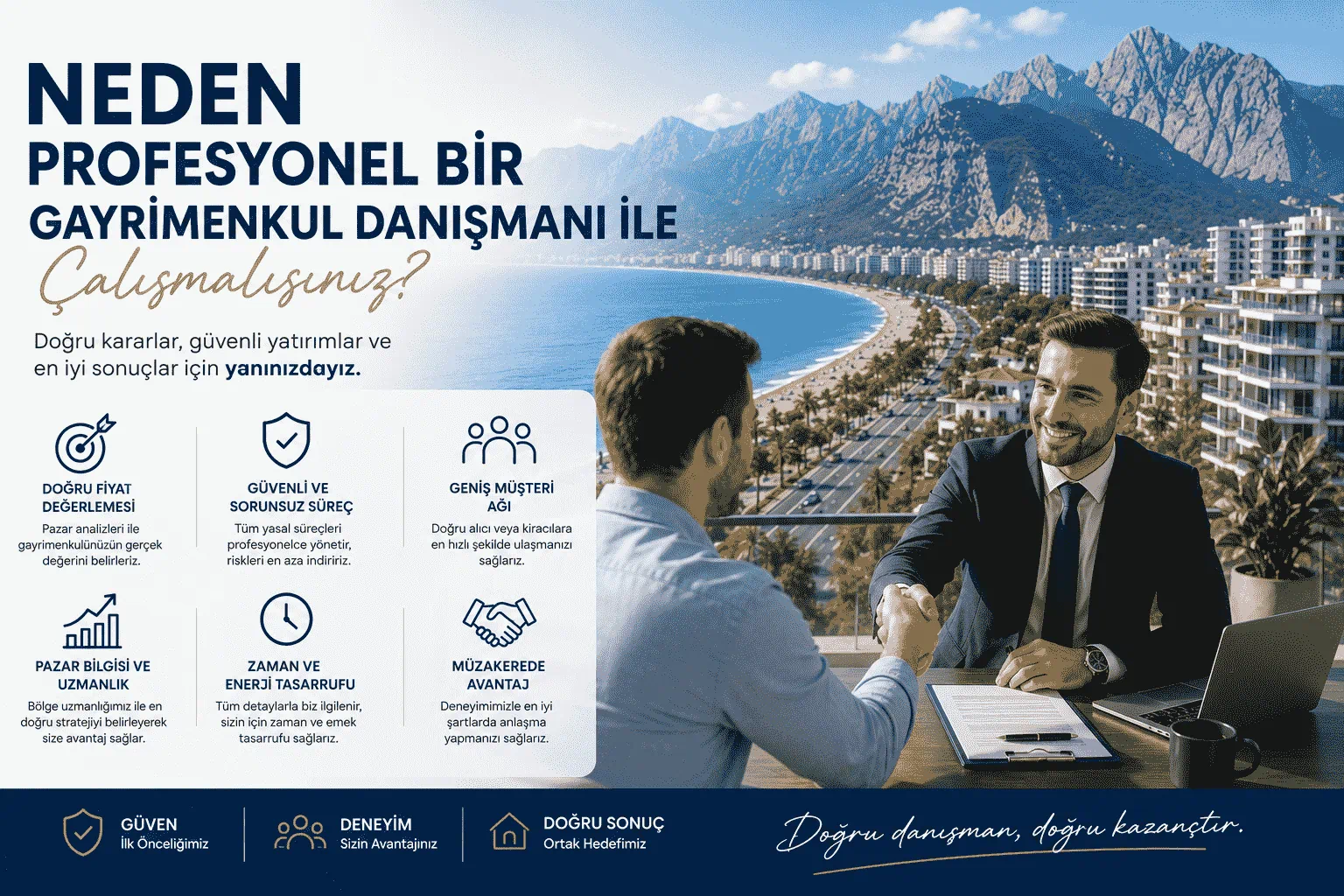 Neden Profesyonel Bir Gayrimenkul Danışmanı ile Çalışmalısınız?