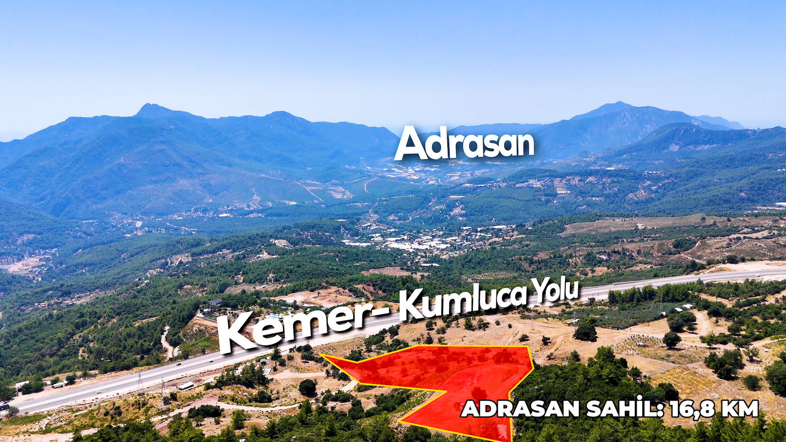 Antalya Kumluca Yazır Yüksek Potansiyel Yatırımlık Tarla
